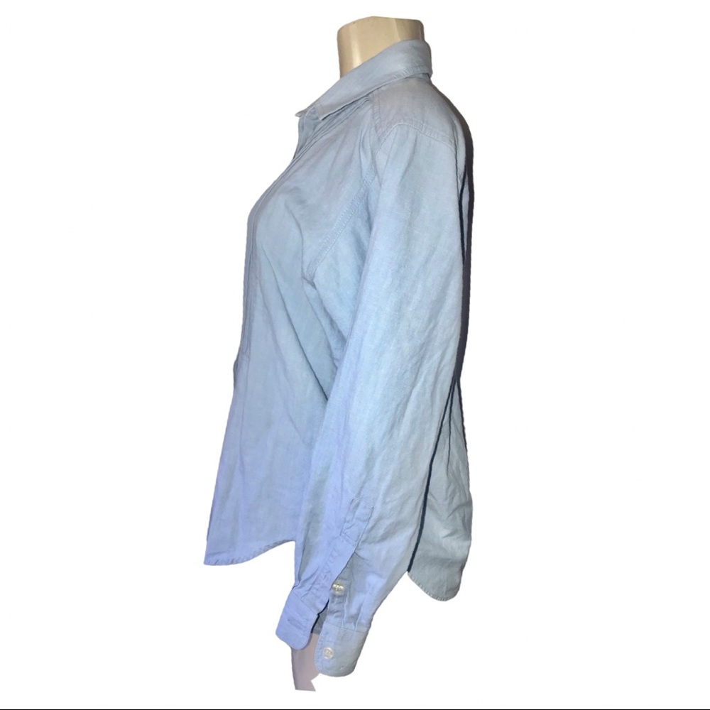 Boho Vintage Robinsons Soft Button Down M - image 5